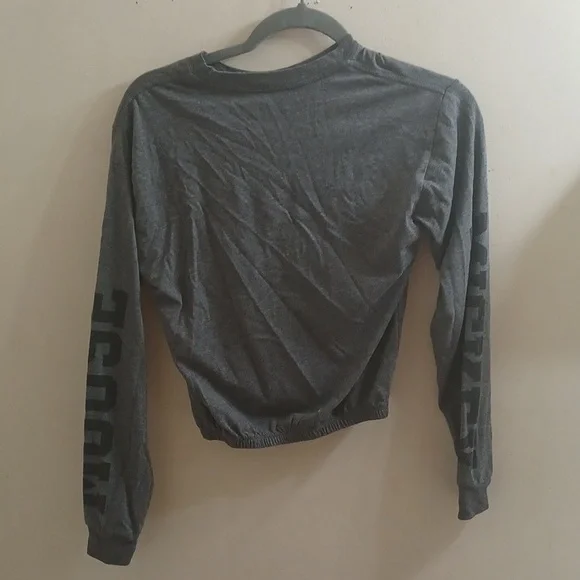 Disney Gray and Red Mickey Mouse Long Sleeve Tee - Picture 2 of 4